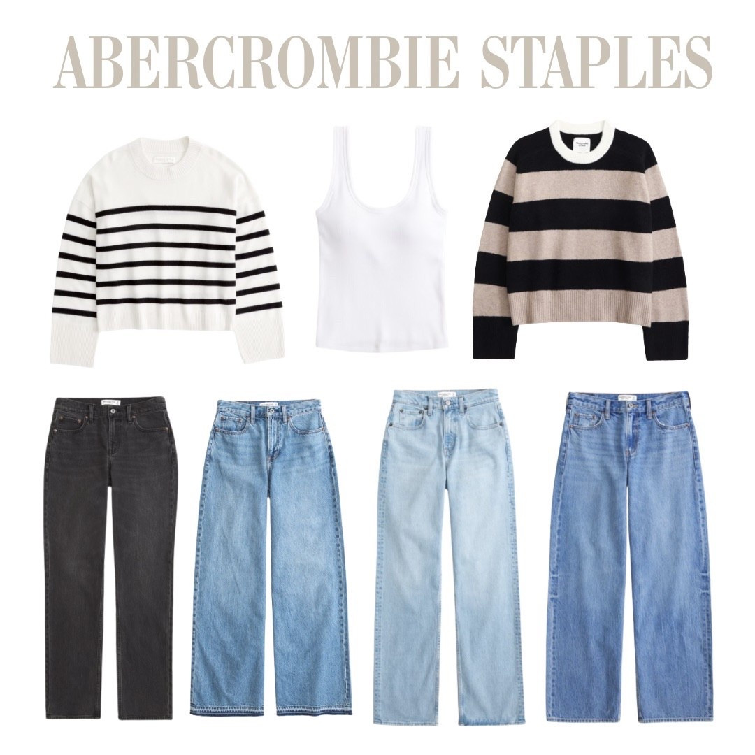 #AbercrombiePartner Get 25–40% off all jeans* and 20% off almost everything else** 1/29/2026–2/2/2026 at @abercrombie. 
*Offer valid in stores and online 1/29/2026–2/2/2026 in US/CA. Excludes clearance. Online price reflects discount.
 *Offer valid in stores and online 1/29/2026–2/2/2026 in US/CA. Exclusions apply as indicated. Online price reflects discount.



#LTKootd #LTKmomlife #LTKgrwm