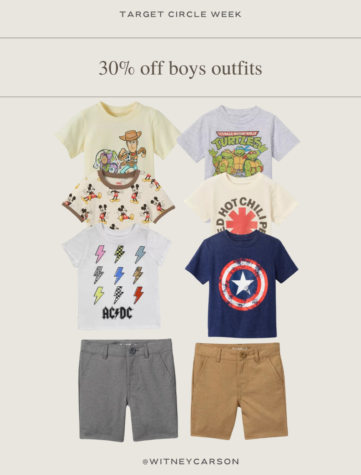 It’s Target Circle week! These are my fave picks for the boys. 30% off of their graphic tees! 

toddler l toddler boy l kids l target circle week l target

#LTKKids