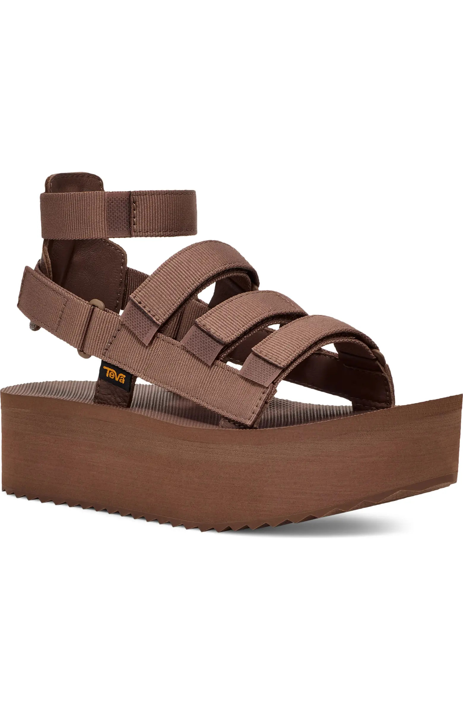 Mevia Flatform Strappy Sandal (Women) | Nordstrom