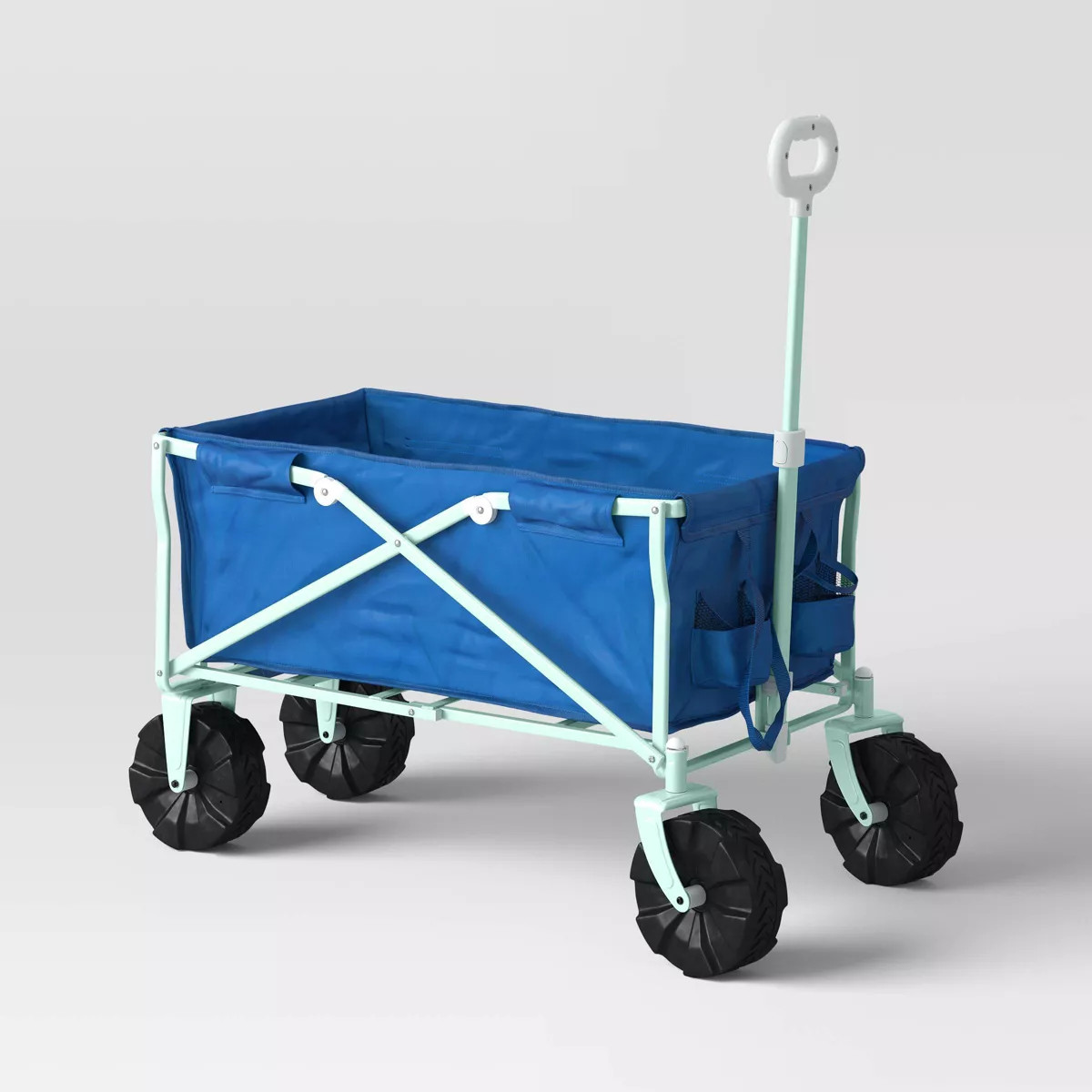 Flat Folding Wagon without Cargo Net Aqua - Sun Squad™ | Target