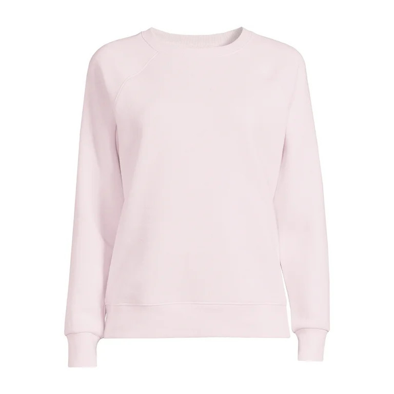 Athletic Works Women's Fleece Crewneck Sweatshirt, Sizes XS-XXXL | Walmart (US)