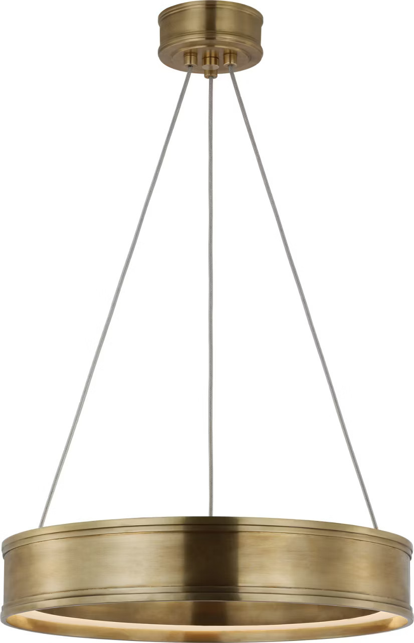 Connery 18" Ring Chandelier in Antique-Burnished BrassVisual Comfort | Visual Comfort
