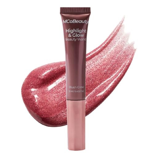 MCoBeauty Highlight & Glow Beauty Wand Liquid Highlighter - Blush Glow | Amazon (US)