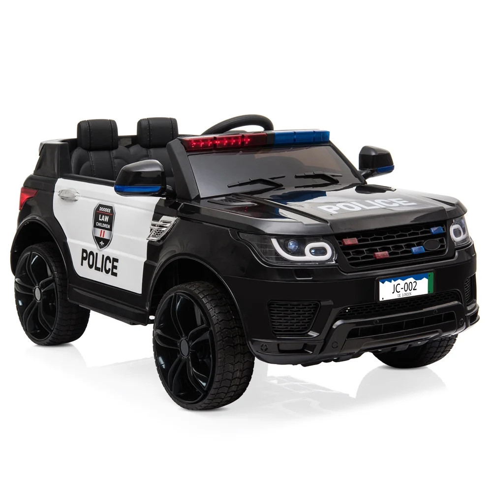 Zimtown Kids Ride On Car Police Electric Car Double Drive 12V Battery Motorized Vehicles Children... | Walmart (US)