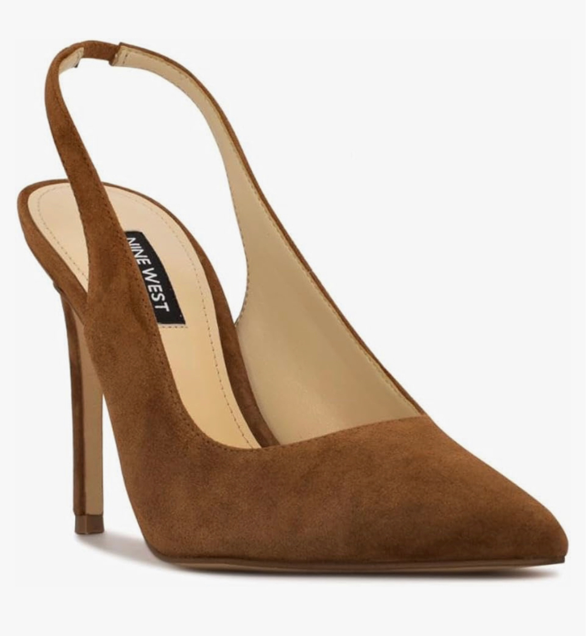 Nine West sling back in camel color #ltkshoes#heels#ninewest#slingback

#LTKOver40 #LTKGiftGuide