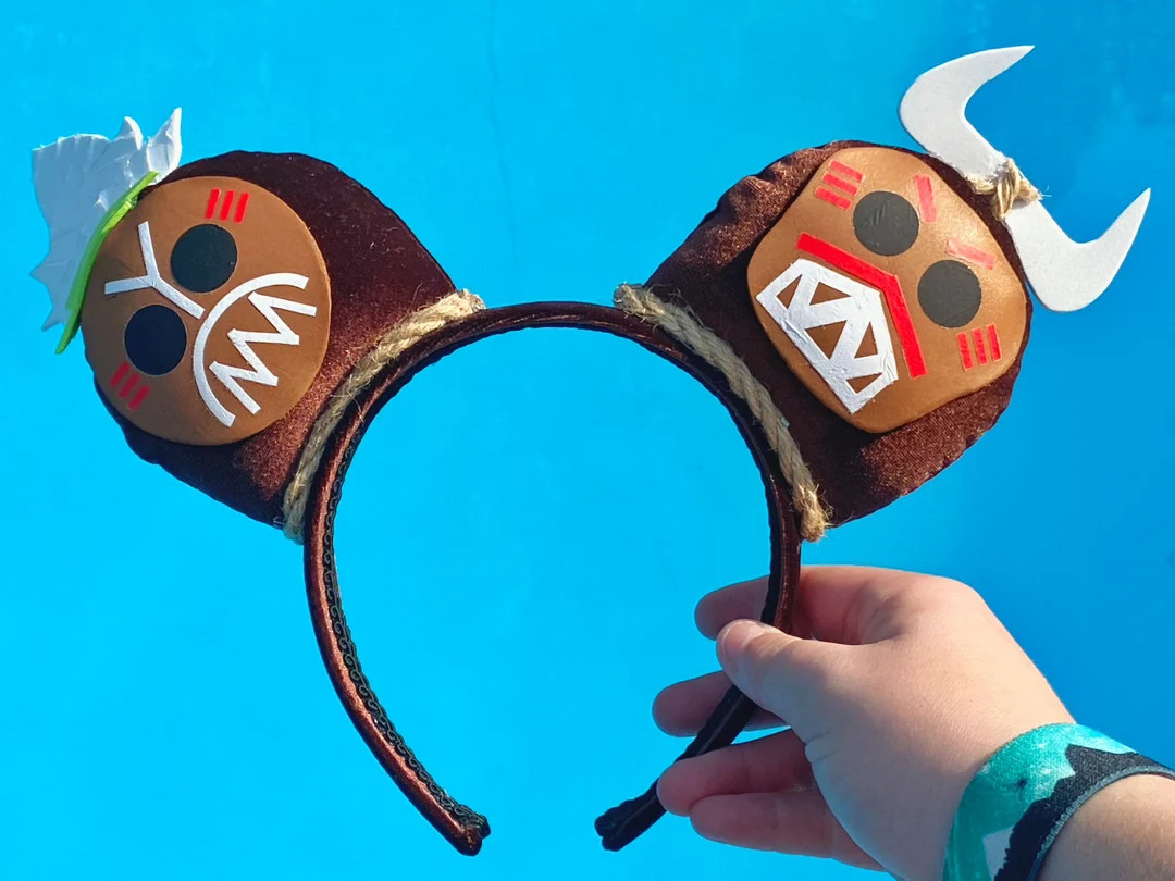 Kakamora Moana Coconut Inspired Mouse Ears Headband | Etsy (US)