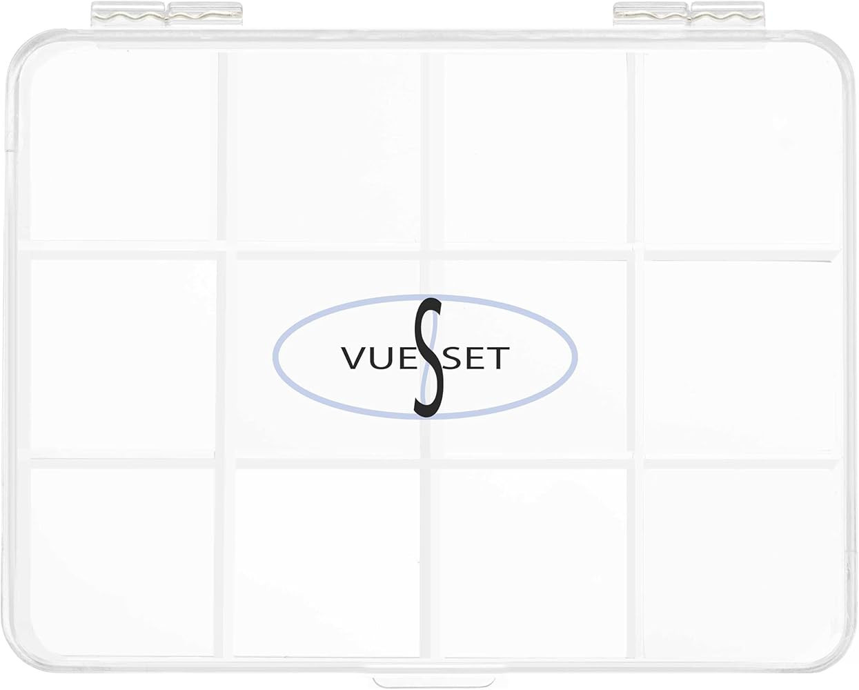 Vueset Viking Jack Empty Makeup Palette Case Transparent Container 12 Sections
        made for D... | Amazon (US)