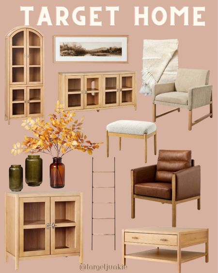 New by Hearth and Hand with Magnolia 

Target home, furniture , accent chairs, coffee table, living room, neutral style, bookcase 

#LTKFind #LTKhome #LTKstyletip