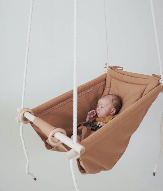 Grow With Me Swing  Nutmeg Baby Shower Gift Minimalist Baby | Etsy | Etsy (US)