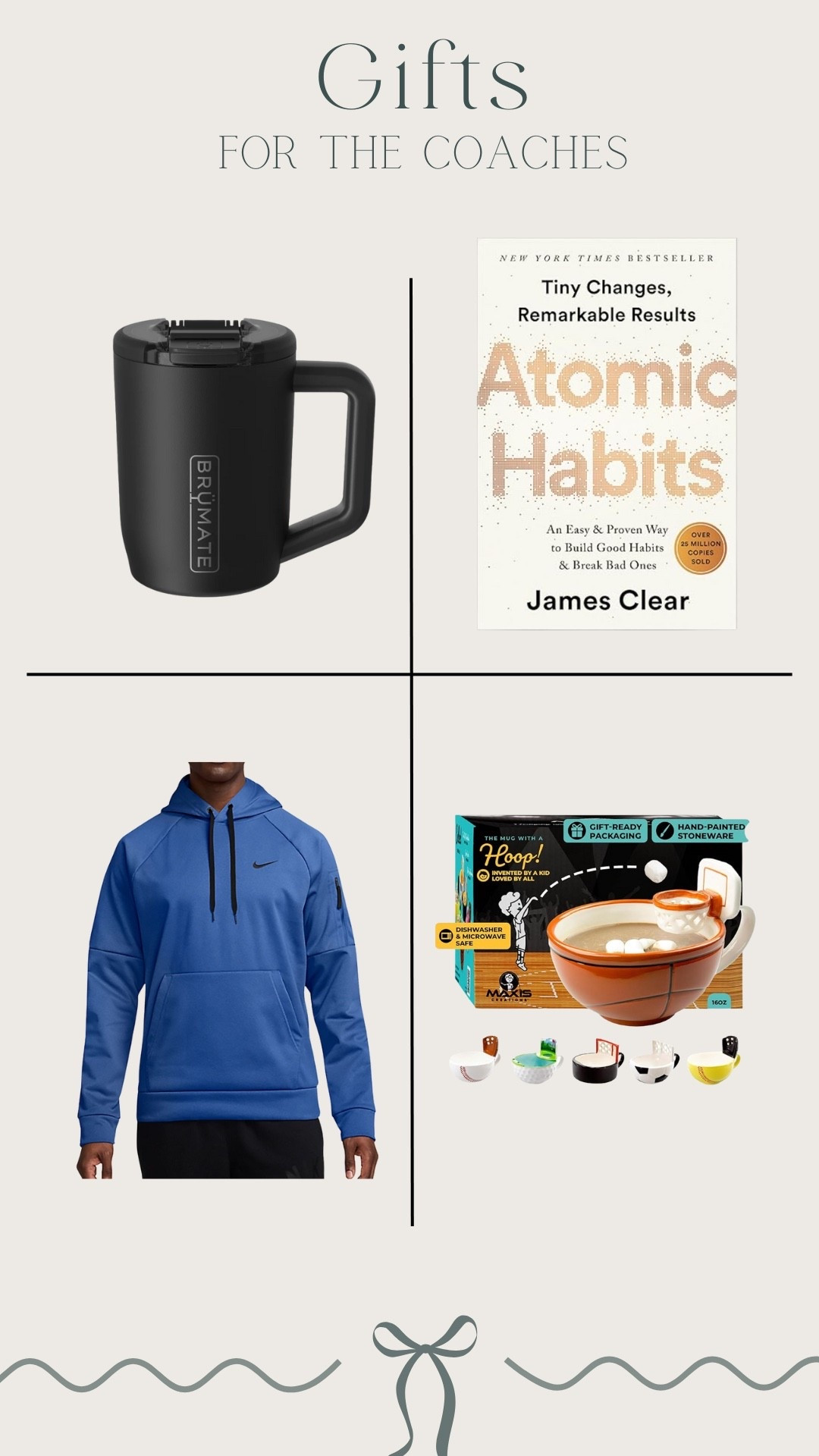 4 gifts for the coaches ! 

#LTKCyberWeek #LTKGiftGuide