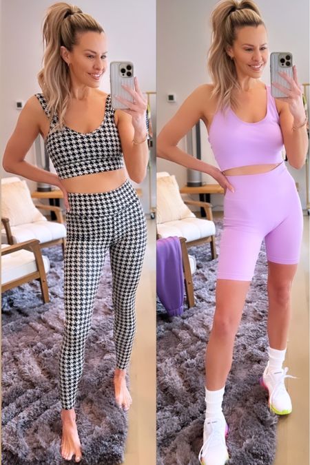 I found THE CUTEST workout looks during my most recent #WalmartPartner shopping haul! In the houndstooth set I am wearing a small, x-small in the unisex sweatpants, & medium in everything else! @walmart #WalmartFashion

#LTKstyletip #LTKfit #LTKunder50