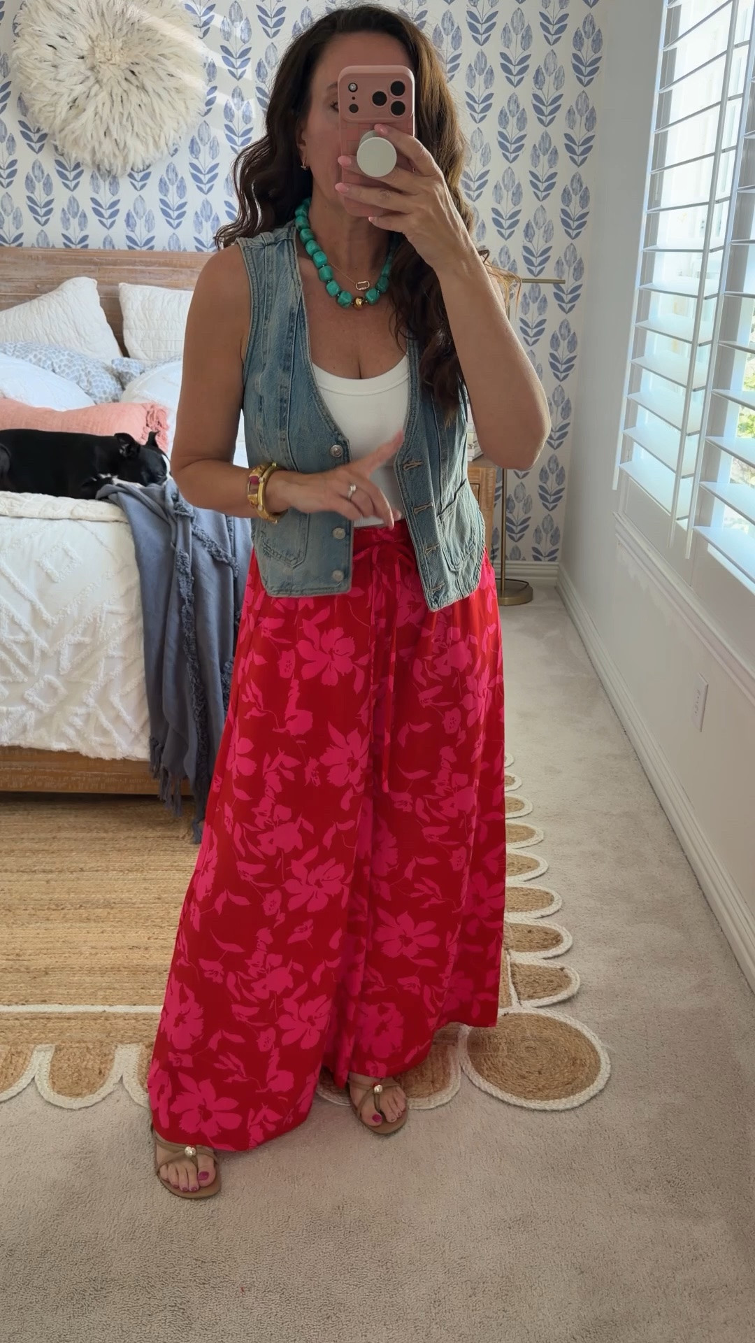 These Amazon pants come in tons of solid colors and prints! Perfect with a tank or as a swim coverup! Wearing a medium,
.

#LTKootd #LTKmomlife #LTKSeasonal