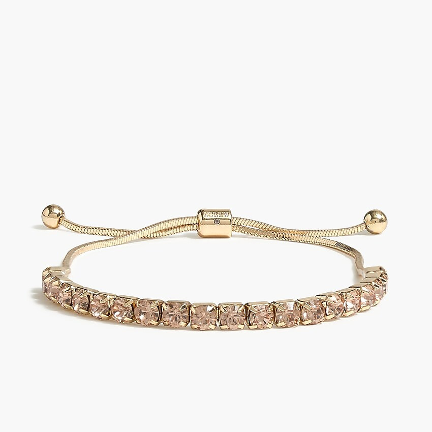 Crystal slider bracelet | J.Crew Factory