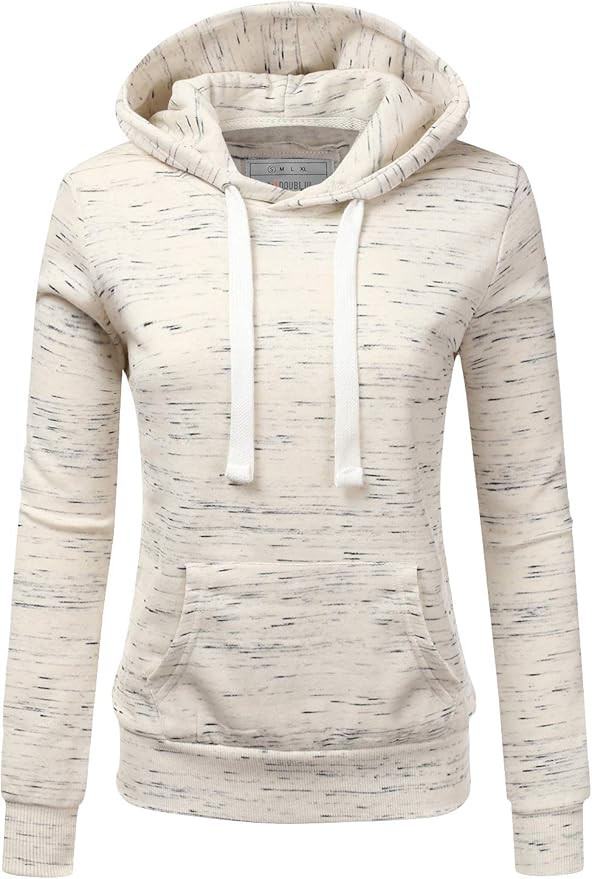 Doublju Basic Lightweight Pullover Hoodie Sweatshirt for Women | Amazon (US)