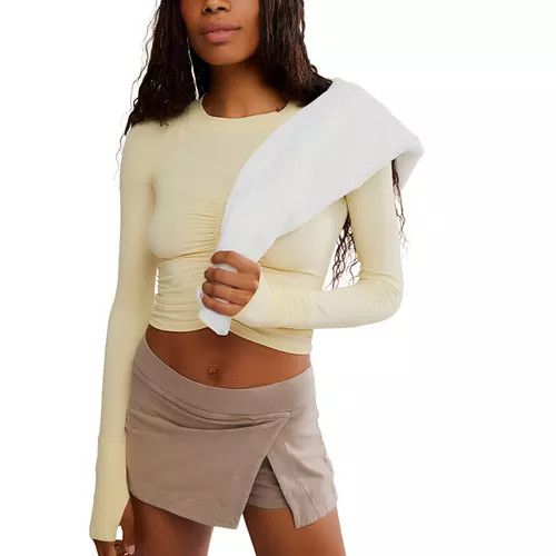 Women's FP Movement Tempo Ruched Long Sleeve Shirt | Scheels Sports