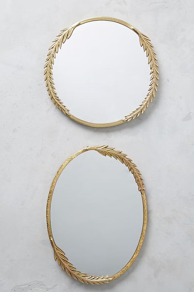 Olive Leaf Mirror | Anthropologie (US)