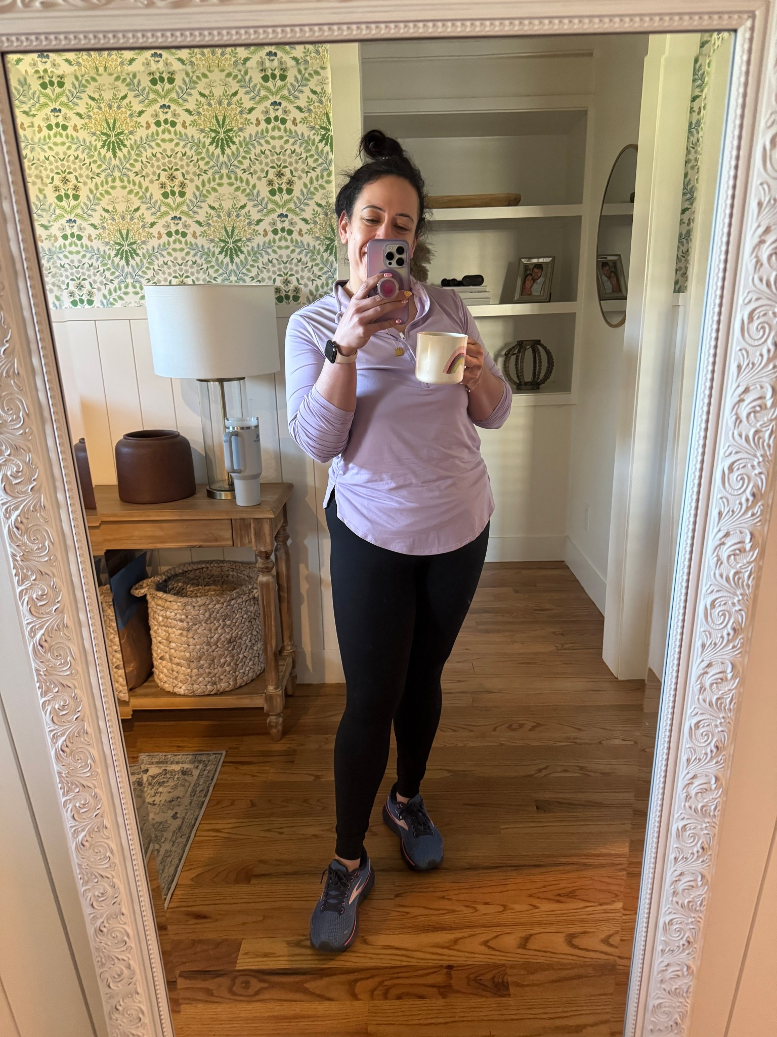 Workout layering top for my morning walks! Under $20 ✨ wearing size large 

#LTKActive #LTKMidsize #LTKFindsUnder50