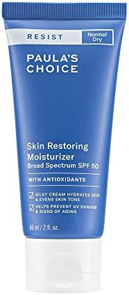 Paula's Choice RESIST Skin Restoring Moisturizer SPF 50, UVA & UVB Protection, Shea Butter & Niac... | Amazon (US)
