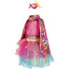 Super-Duper Tutu, Cape and Mask, Pink/Gold | Maisonette