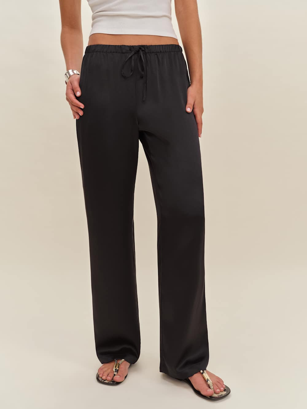 Olina Silk Pant | Reformation (Global)