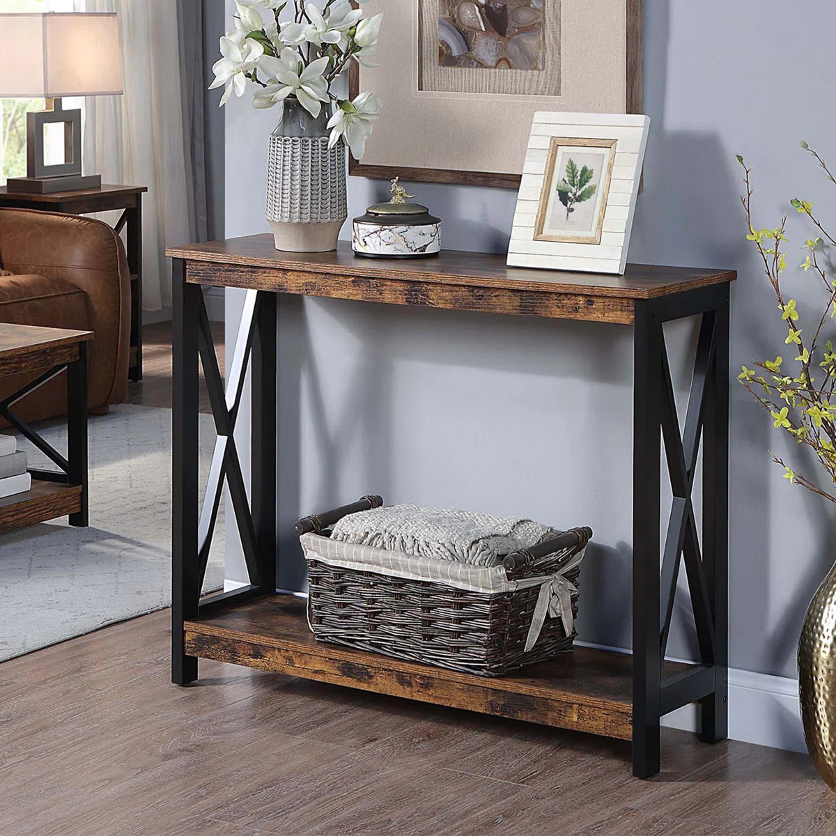 Beachcrest Home™ Darek Console Table with Shelf & Reviews | Wayfair | Wayfair North America