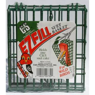 EZ Fill Suet Basket Bird Feeder | The Home Depot