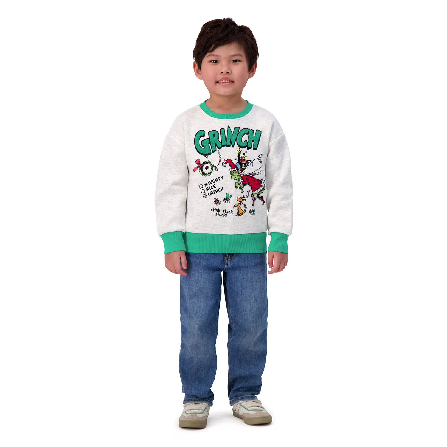 Grinch Kids Holiday Sweatshirt | Sam's Club