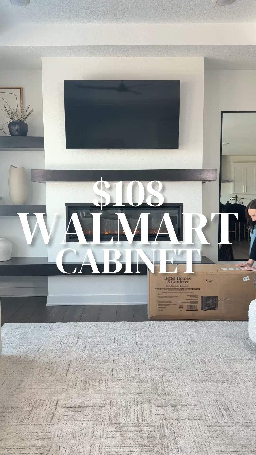 This Walmart cabinet turned out even better than I imagined! 🤩 I still can’t believe this beauty is only $108—and all colors are in stock (for now!). You know how fast Walmart home finds go, so if you’ve been eyeing it, now’s the time!

#LTKHome #LTKSaleAlert #LTKWatchNow
