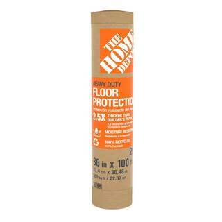 36 in. x 100 ft. Heavy Duty Floor Protection | The Home Depot