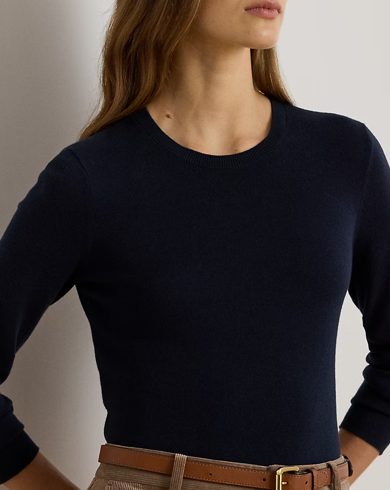 Cotton-Blend Jumper for Women | Ralph Lauren® UK | Ralph Lauren (UK)