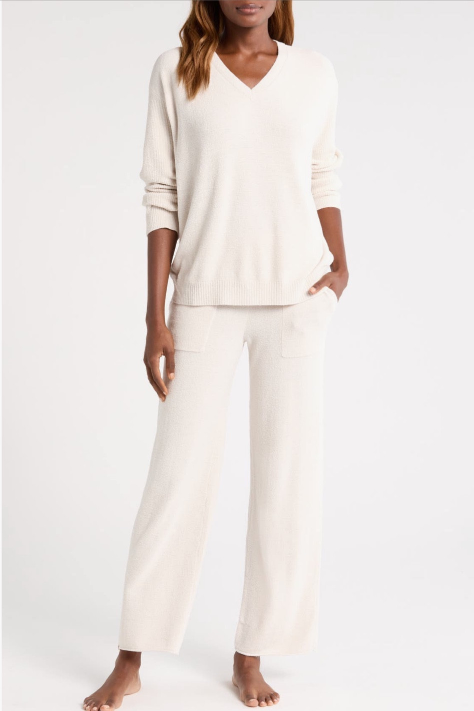 Such a cozy set that would be such a great gift! I would also totally wear the top with jeans! 

#LTKxNSale #LTKSaleAlert