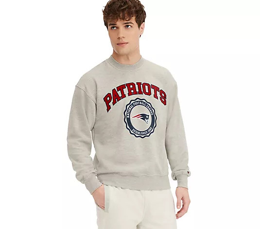 NFL Men's Tommy Hilfiger Pullover Crewneck Sweatshirt - QVC.com | QVC
