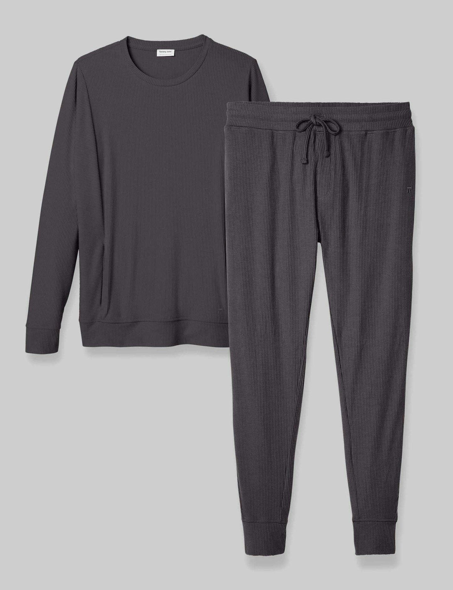 Zen Ribbed Sweatshirt & Jogger Set | Tommy John