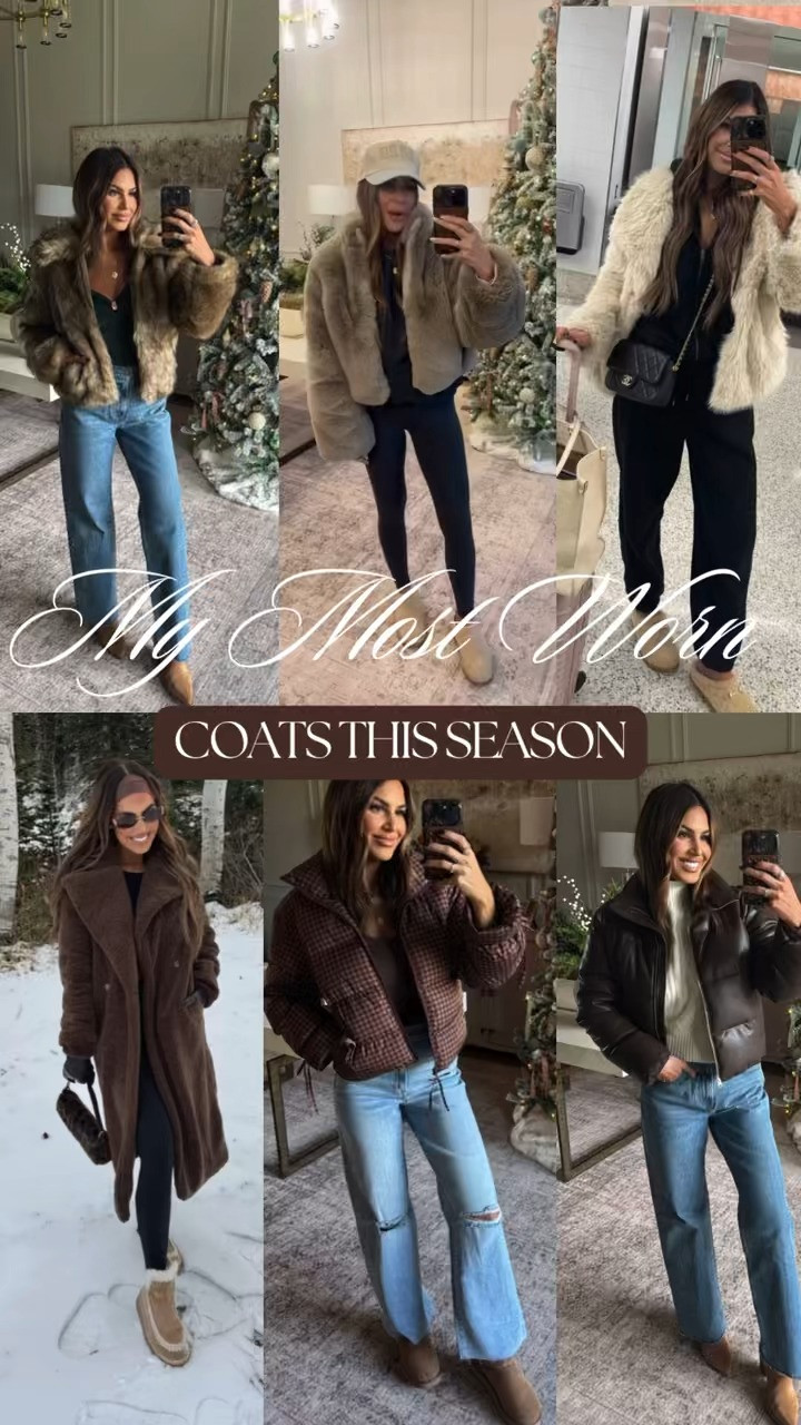 wearing a small/medium in coats! 🤎 

 

#LTKSeasonal