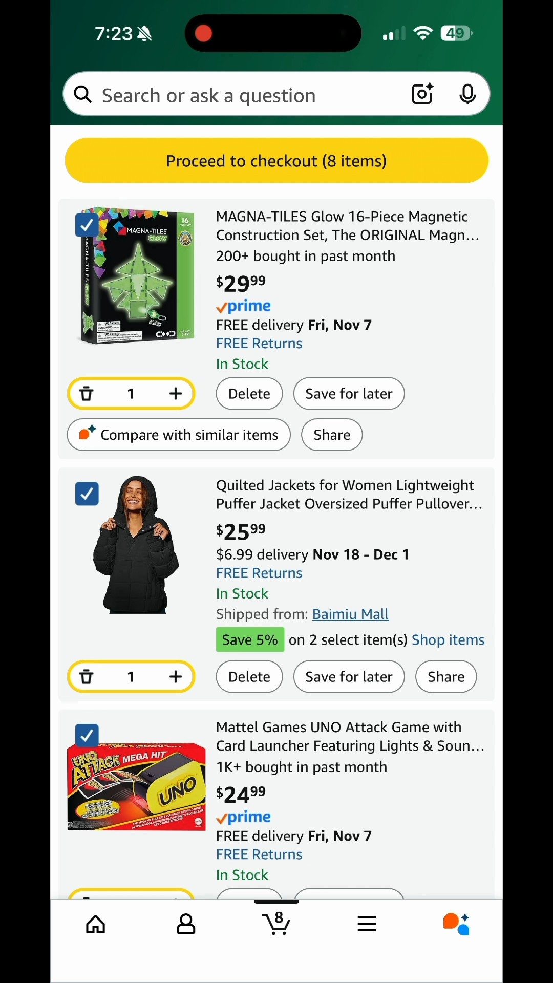 What’s in my cart for Xmas gifts!

#LTKSeasonal #LTKHoliday #LTKGiftGuide