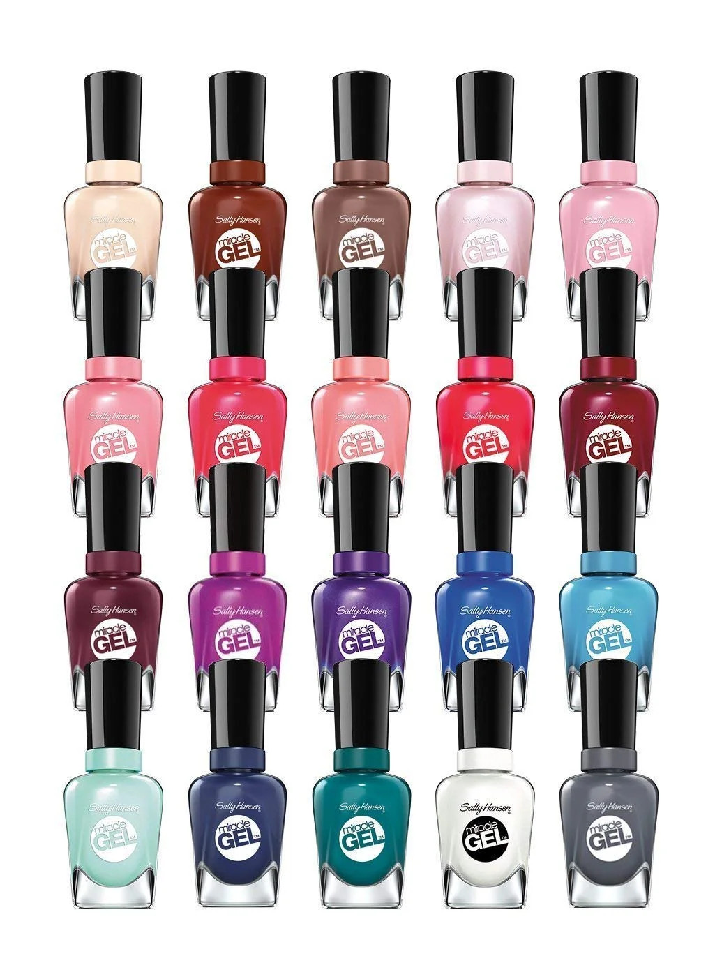 Sally Hansen Miracle Gel Random Collection Set, 6 Piece | Walmart (US)