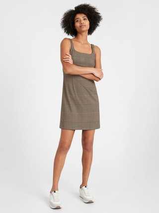 Plaid Mini Dress | Banana Republic (US)