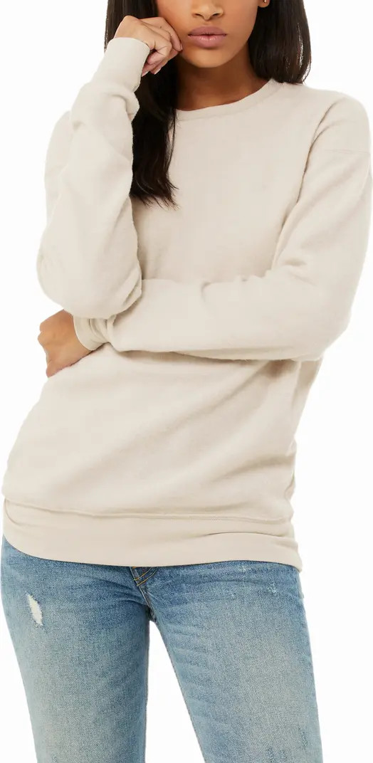 Sueded Crewneck Sweatshirt | Nordstrom Rack