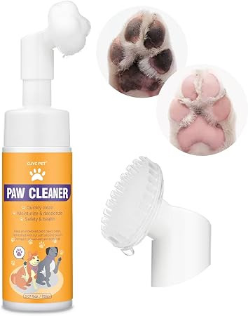 Paw Cleaner for Dogs and Cats,Magic Foam - Clean Paws No-Rinse Foaming Cleanser-Dry Shampoo, Foot... | Amazon (US)