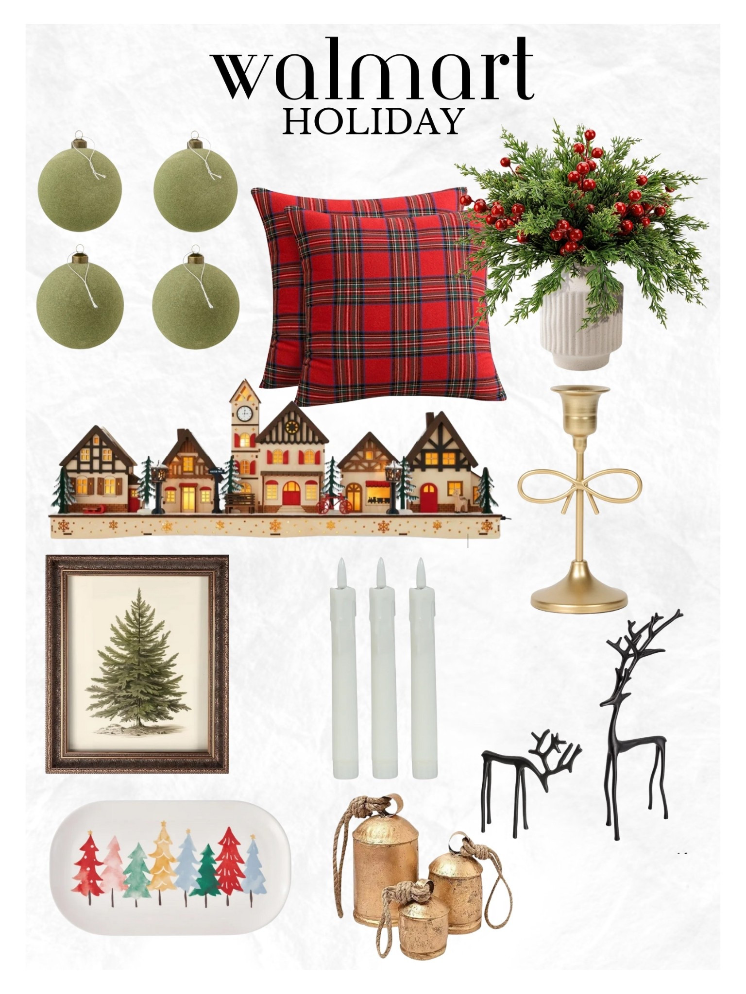 Walmart, holiday decor, Christmas party, Christmas dinner, Christmas decor, traditional decor, red and green

#LTKHoliday #LTKSeasonal #LTKHome