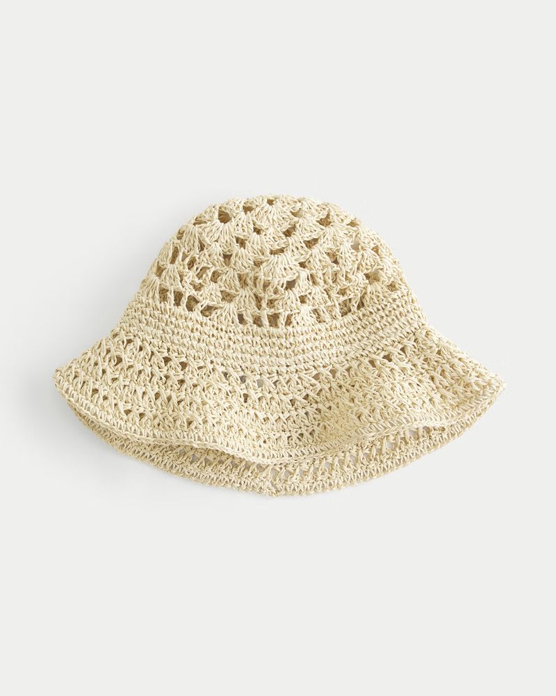 Crochet Bucket Hat | Hollister (US)