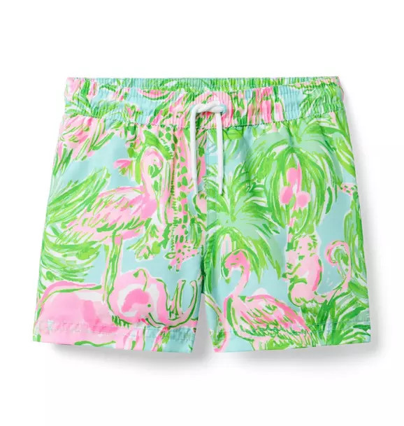 Lilly Pulitzer x Janie and Jack Carter Swim Trunk | Janie and Jack
