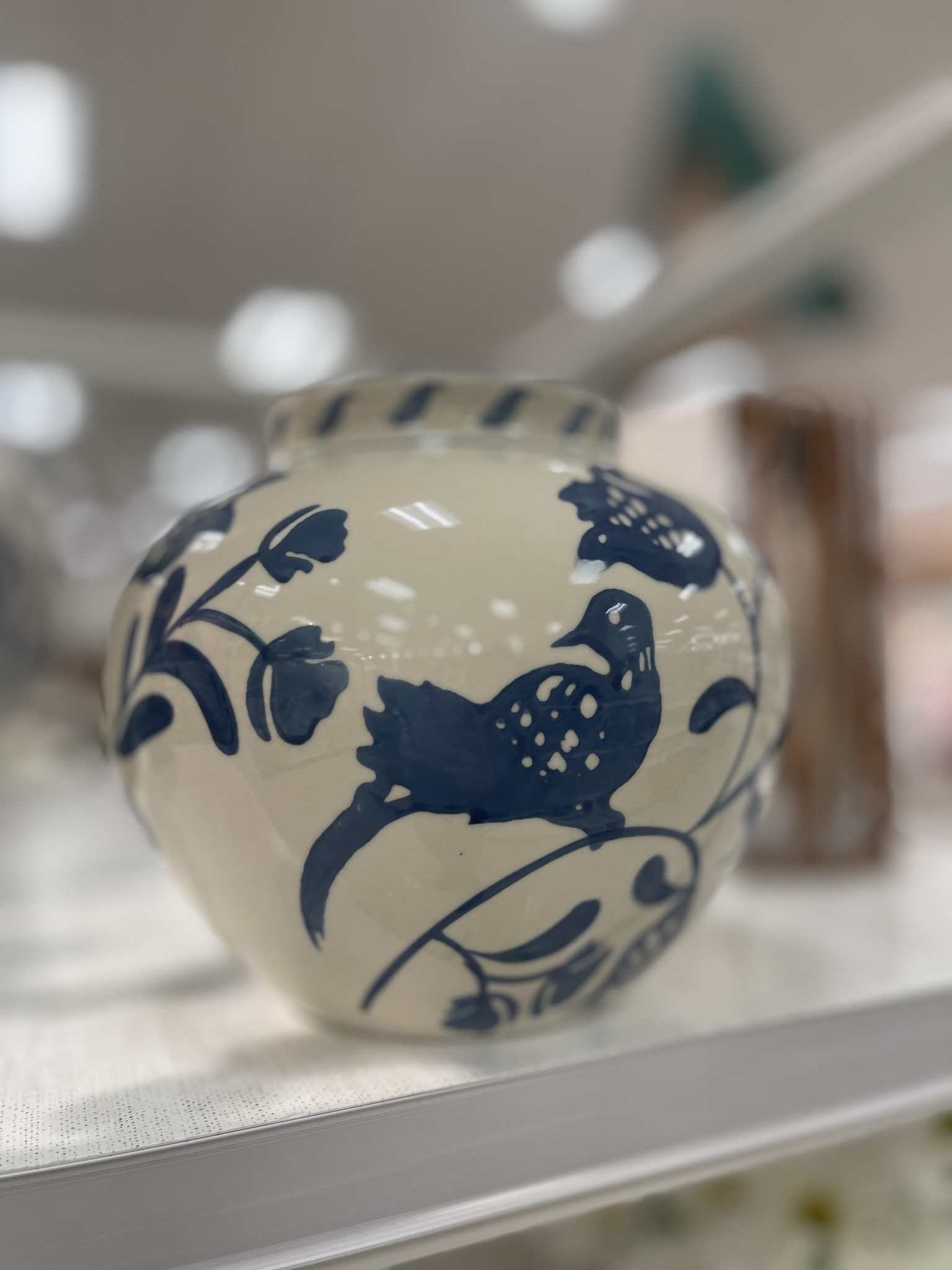 This blue and white vase is even cuter in person - perfect for Spring!  

 #LTKSeasonal #LTKHome #LTKSaleAlert