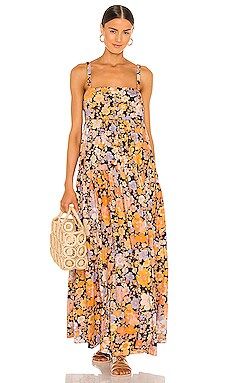 Free People Park Slope Maxi Dress in Dark Combo from Revolve.com | Revolve Clothing (Global)