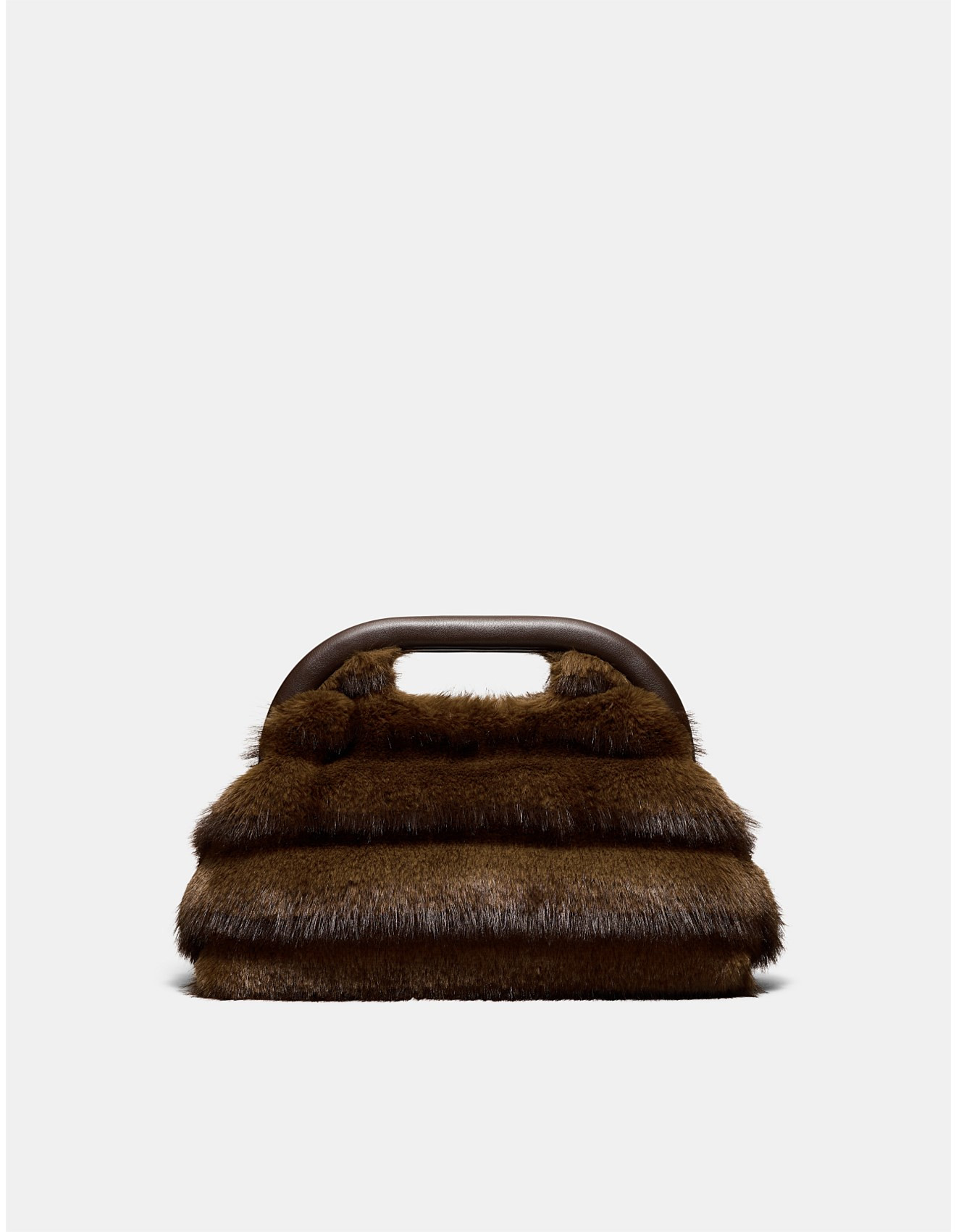 Faux Fur Frame Bag | David Jones (Australia & New Zealand)