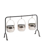 Set Of 3 Jack O Lantern Cauldron Serve Decor | Halloween | Marshalls | Marshalls