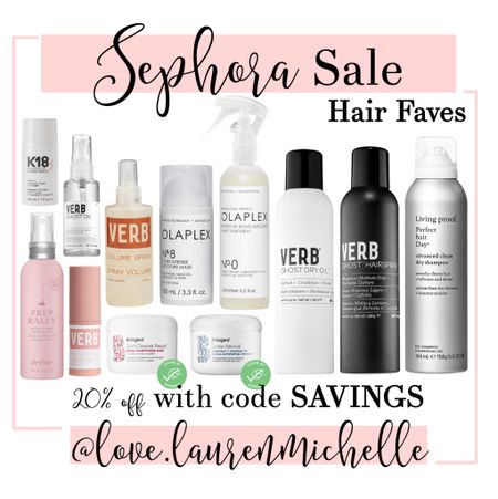 Sephora Sale Fall 2022 - Haircare Faves!

#LTKbeauty #LTKsalealert