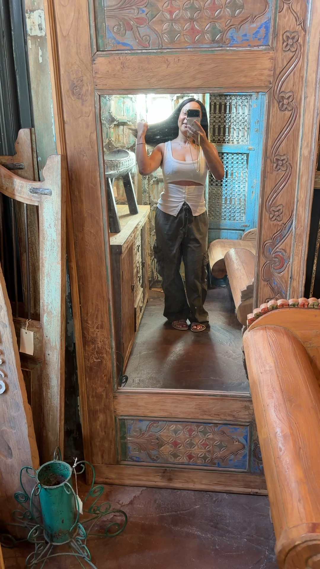 Follow me on TikTok (@jauqueseshanelle)  - I’m posting all my favorite spots in Orlando! This is Imperial Wine Bar & Beer Garden. What makes it special? It’s a bar and lounge patio in a store. Everything is for sale including the furniture you’ll sit on. All items are super unique - art and furniture from all over the world! You’re getting an LTK sneak peek because I haven’t uploaded the full video to TT yet. Bar opens at 4!



#cargos #orlando #ootd

#LTKHome #LTKootd #LTKdayinmylife