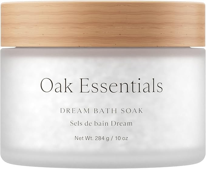 Oak Essentials Dream Bath Soak | Magnesium & European Sea Salt with Lavender, Chamomile & Geraniu... | Amazon (US)