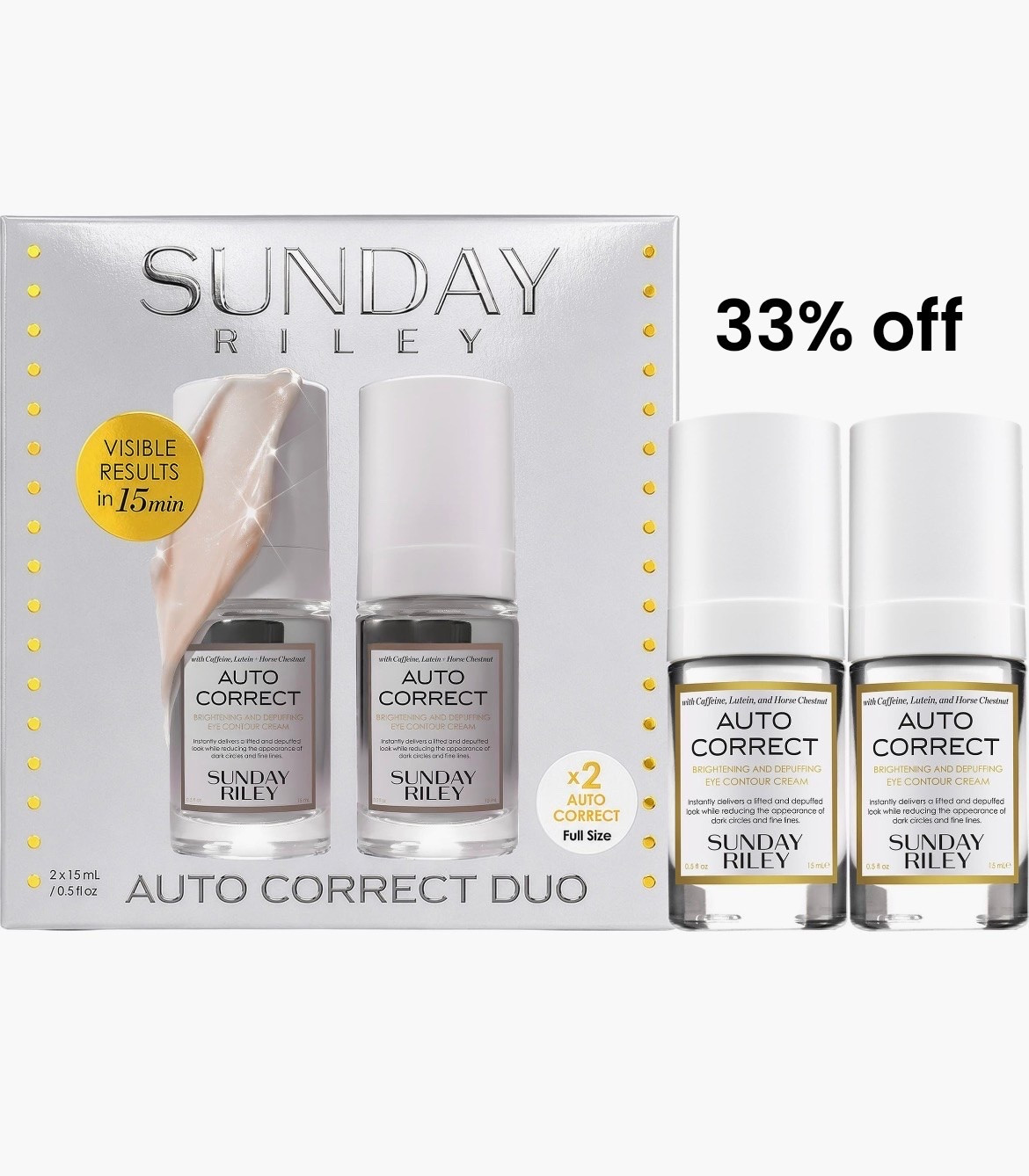Anniversary Sale beauty is a great time to stock up - deals even better than Sephora’s semi-annual 20% off sale. 

I use this eye cream every morning and it seriously depuffs the under-eye. Get it for 1/3 off! The set will probably last me 2 years.

#nsale

#LTKSaleAlert #LTKBeauty